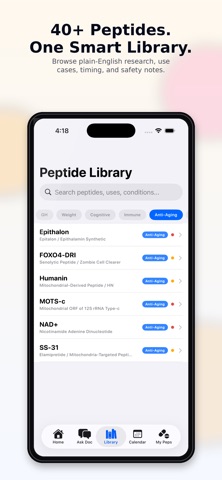 MyPepDoc - Peptide Calculator Screenshot 5 of 6