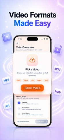 File Converter: Zip Video Mp3 iPhone screenshot