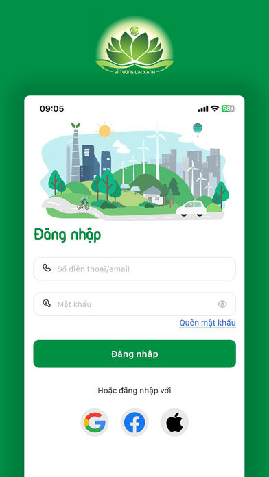 Tương Lai Xanh app screenshot