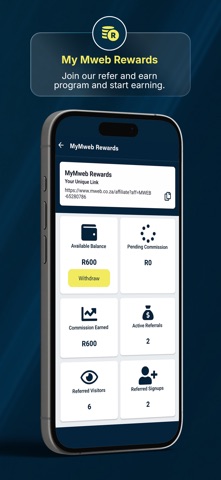 Mweb iPhone screenshot 9
