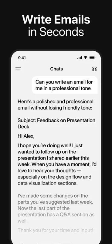 Chatbot App: AI Assistant screenshot 9 of 10