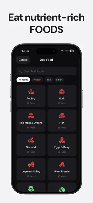 Protein Tracker: Fiber & Iron screenshot 4