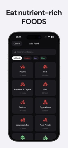 Protein Tracker: Fiber & Iron Screenshot 4 of 5
