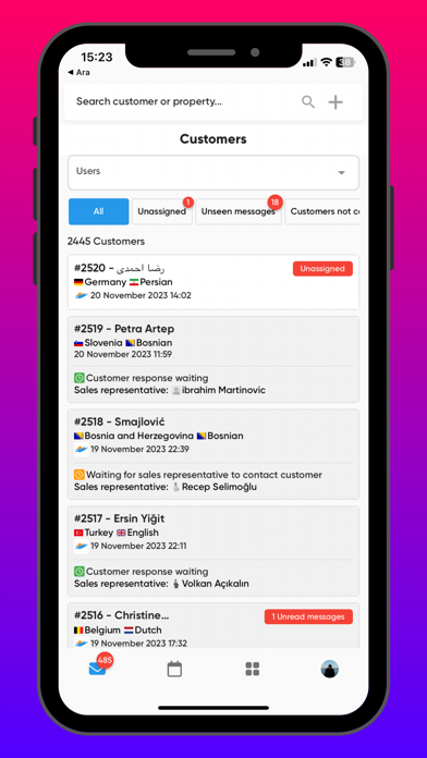 App screenshot
