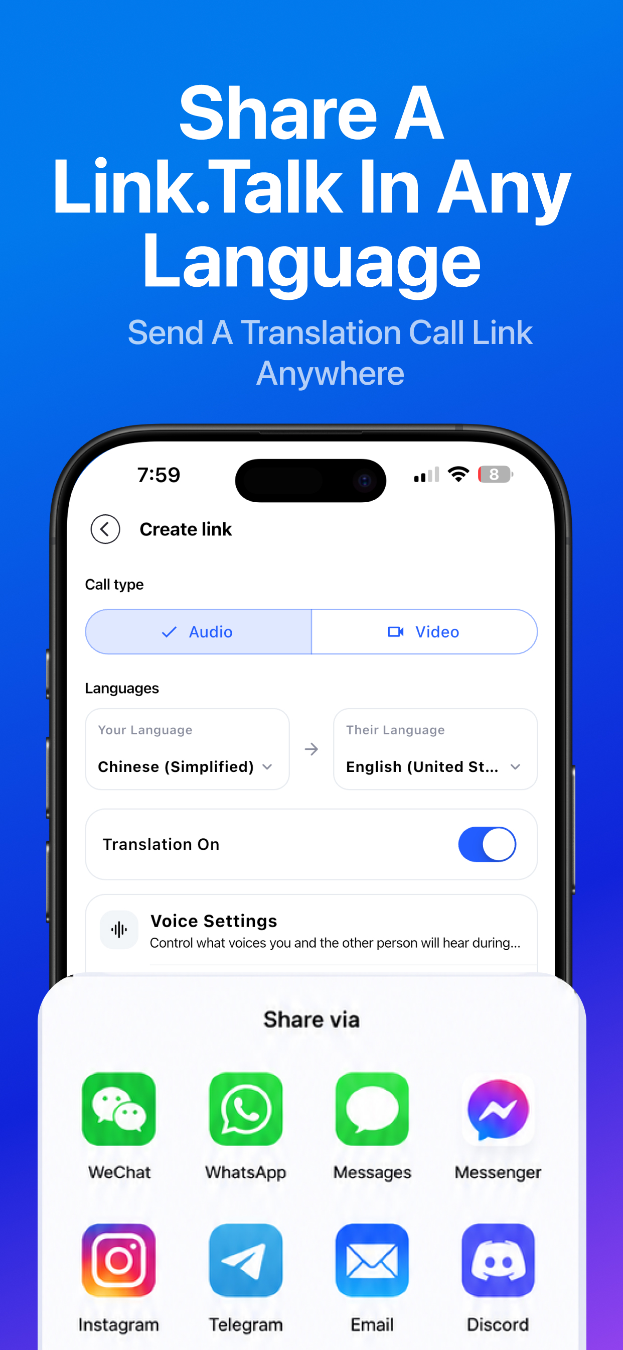 AI Call-Phone Call Translator screenshot 4