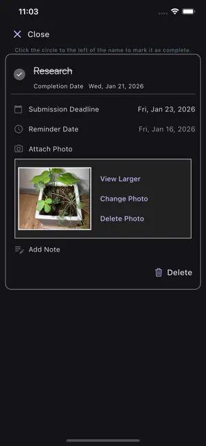Homeworkly: Due Date Reminder screenshot 3