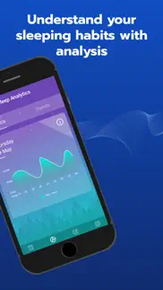 sleep tracker with white noise iphone screenshot 3