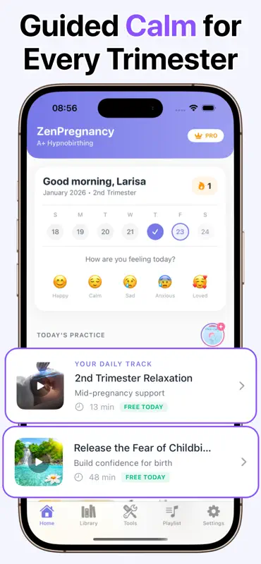 A Hypnobirthing: Zen Pregnancy screenshot 5 of 9