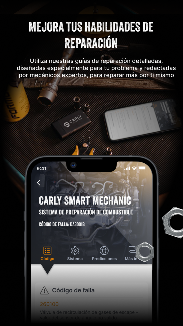 Carly — OBD2 car scanner iOS Mod IPA screenshot 3 - iOS app interface