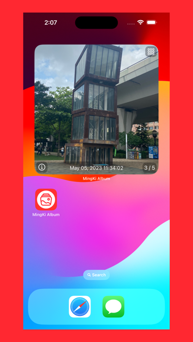 MingKi Album Widgets Screenshot