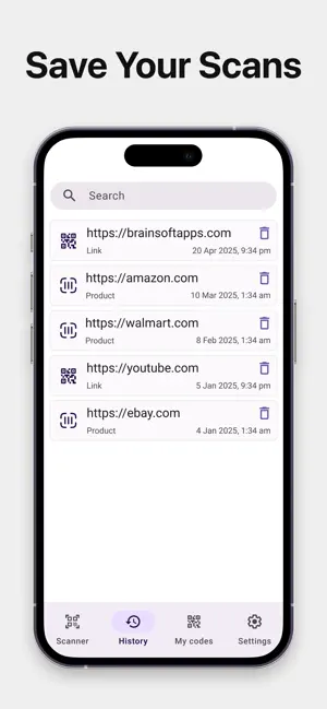 QR Reader & Code Scanner App screenshot 3
