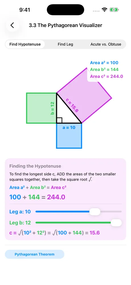 Geometry Tutor screenshot 2