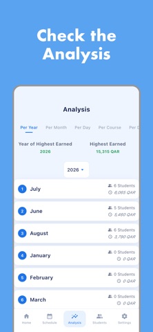 Tutoring Tracker Screenshot 6 of 8