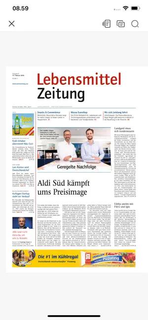 Lebensmittel Zeitung screenshot 4