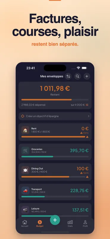 Suivi Dépenses : Savely Budget screenshot 6 of 10