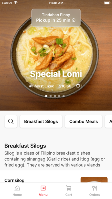 Tindahan Pinoy iPhone screenshot 2 - Food & Drink app