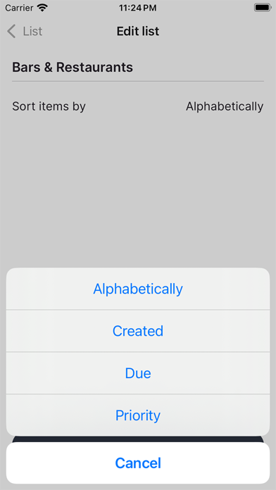 Todo All The Things screenshot