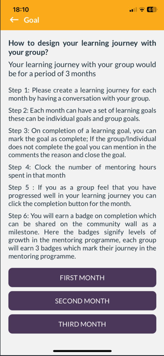 Dream Mentoring Programme Screenshot 4 of 5