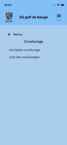 AS Golf de Baugé screenshot