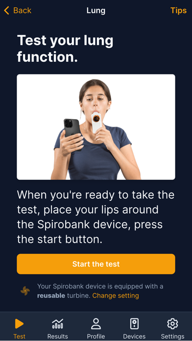 LungLink iPhone screenshot 3 - Medical app