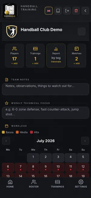 Handball Training screenshot 1