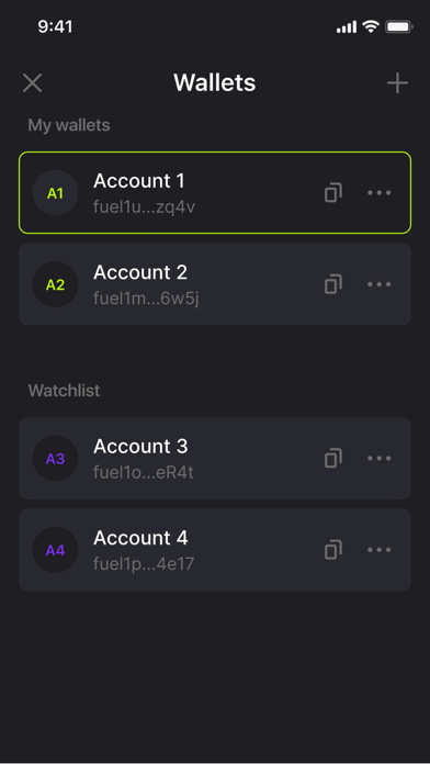 Fuelet - Fuel Wallet Screenshot