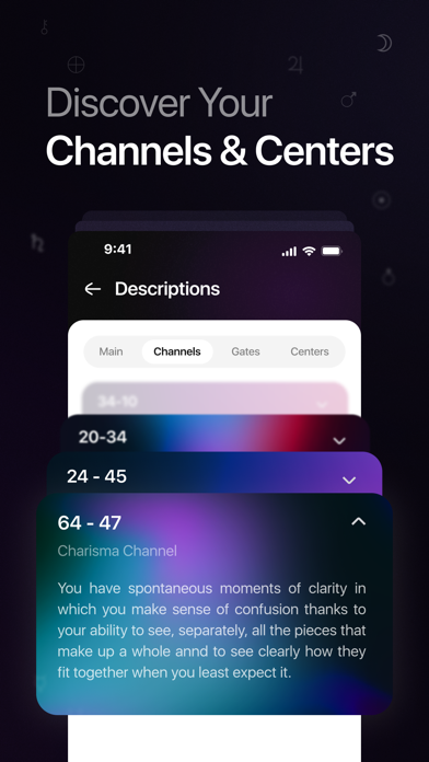 My Human Design App:Hure Chart Screenshot