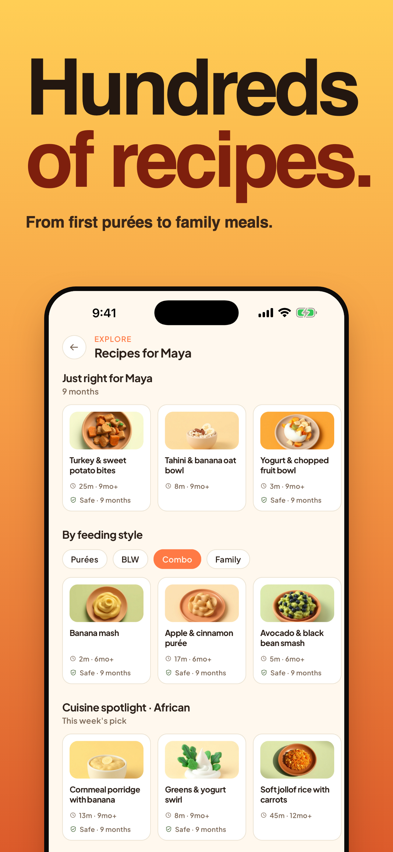 Baby Meal Planner - TinyPlate screenshot 6