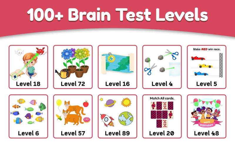 Brain Test: Puzzles for Adults Screenshot