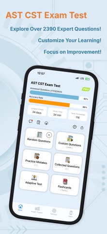 AST CST Exam Test Screenshot 1 of 6