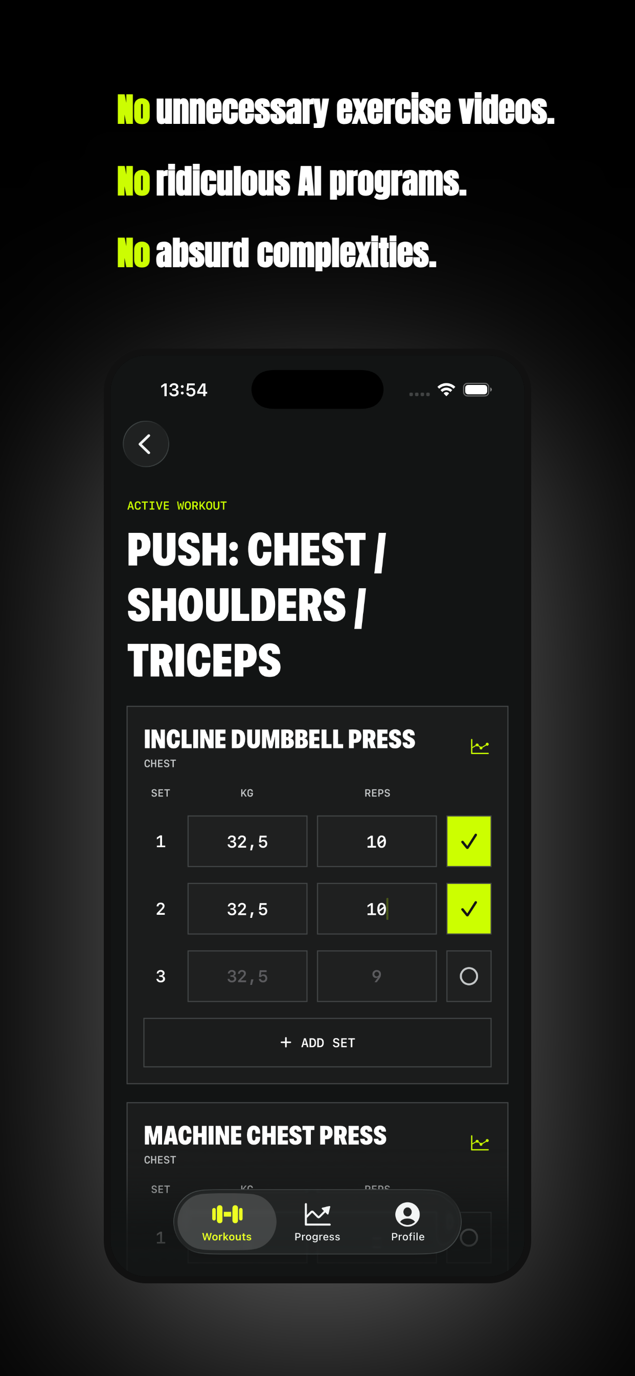 GymBook - Progress Tracker