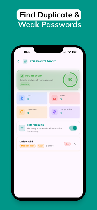 DroidPass Password Manager Screenshot 3 of 7