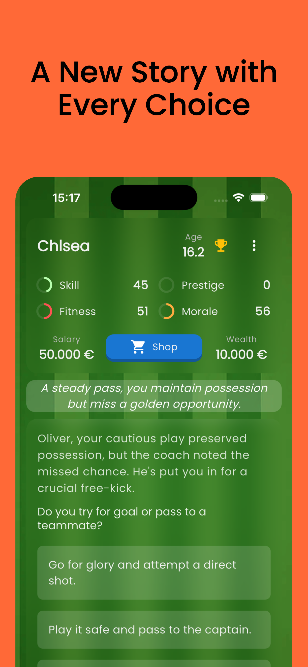 Legendary Soccer Simulation screenshot 3
