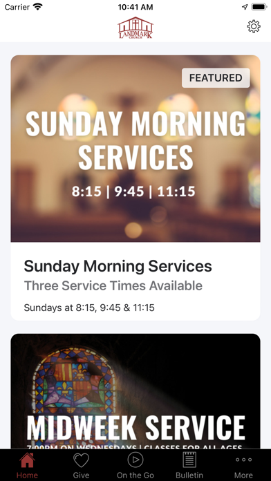 Landmark Church Purcell Screenshot
