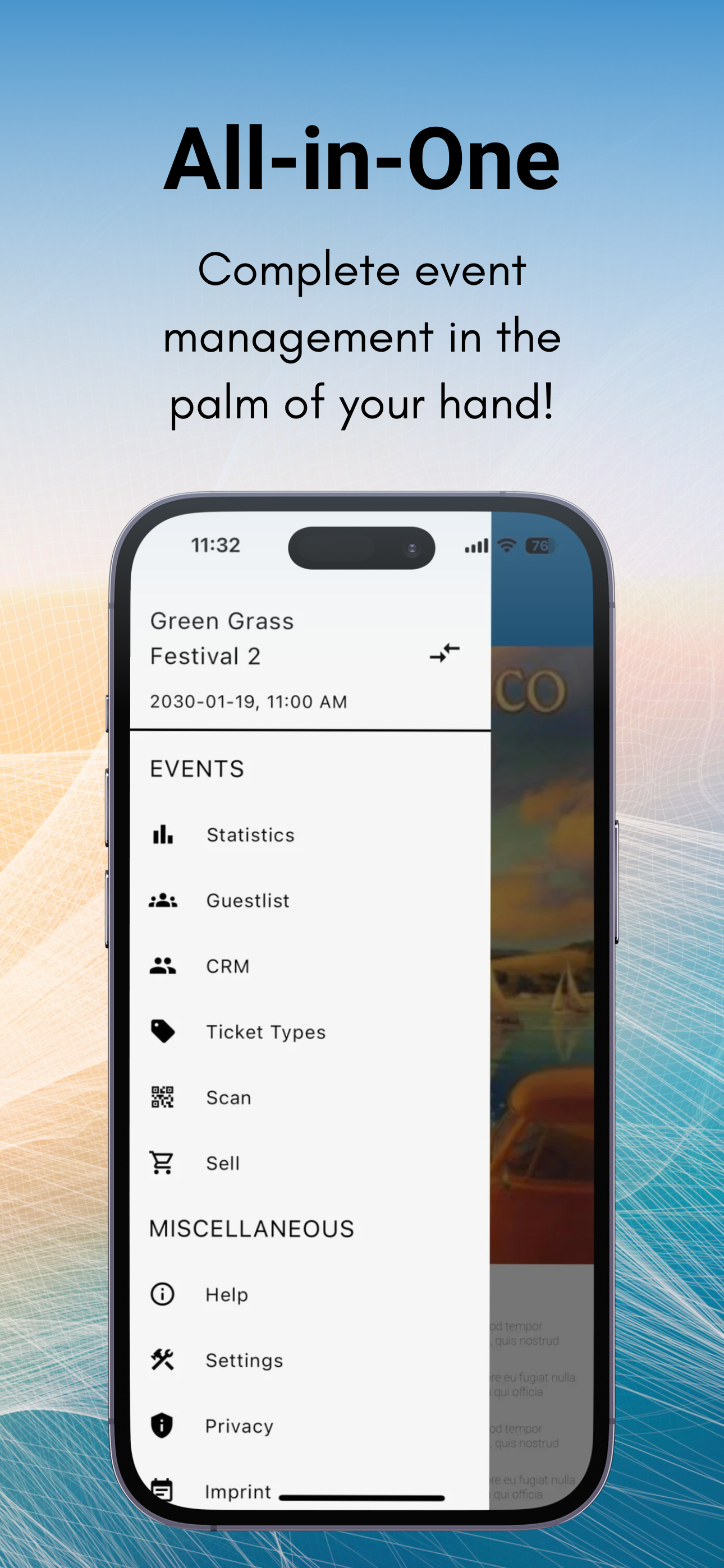 Mobile Event Manager 2.0