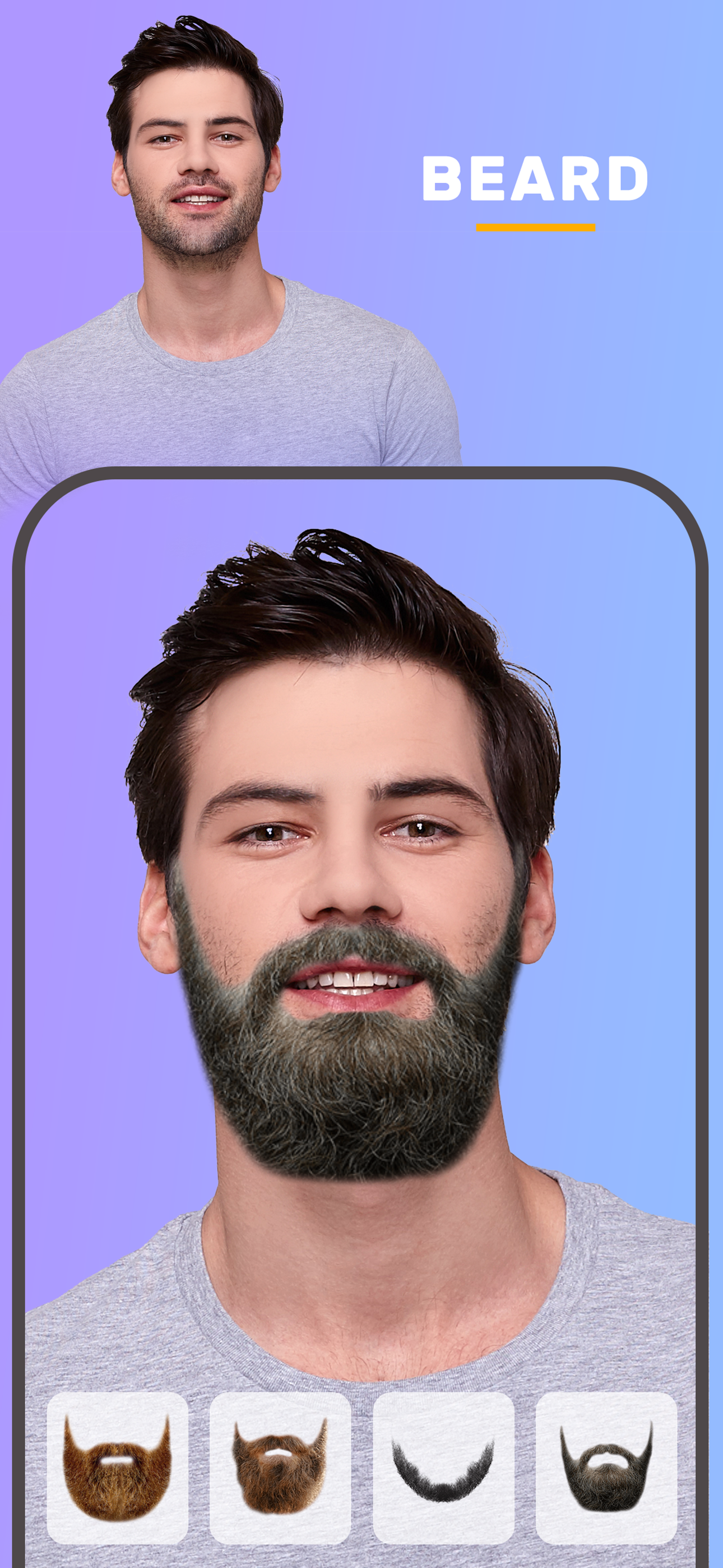 Man Hair Mustache Beard Style