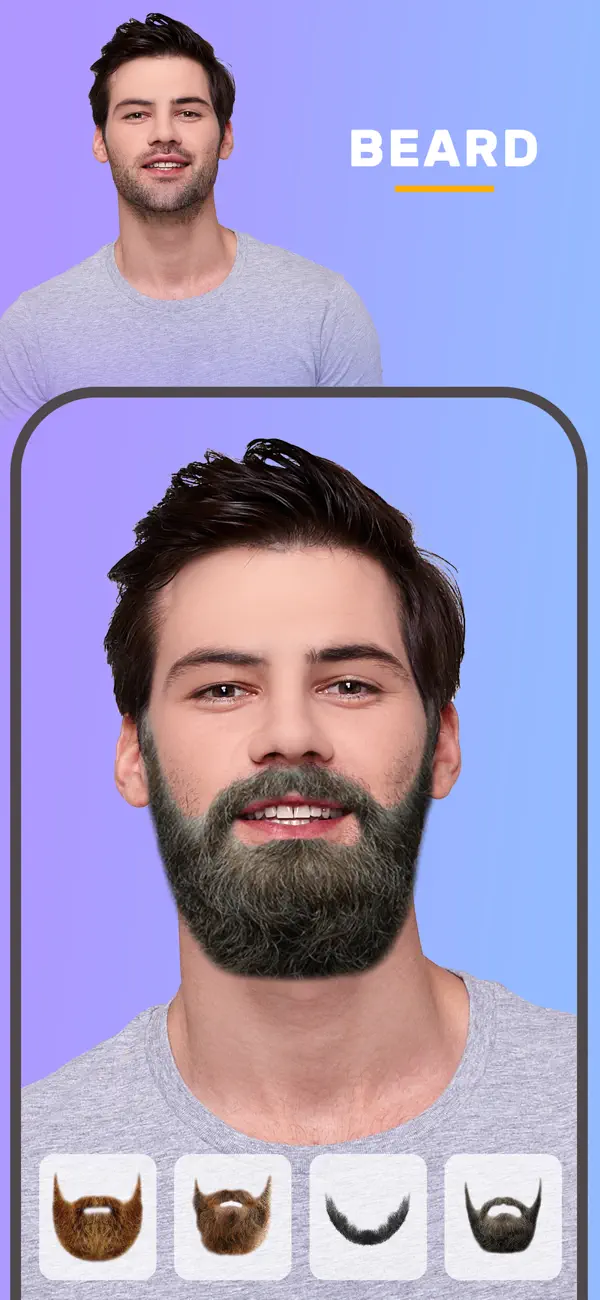 #1. Man Hair Mustache Beard Style (iOS) Przez: Neeraj .