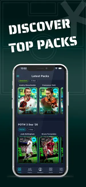 eFLAB: Football Squad Builder screenshot 1