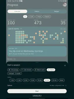 ChillCommit: Ice Bath & Sauna screenshot 12