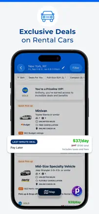Pricelineのスクリーンショット（3/7）
