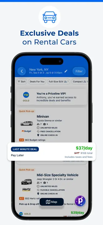 Priceline : capture d’écran 3 sur 7