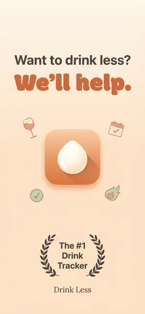 Drink Less: Alcohol Tracker screenshot 1