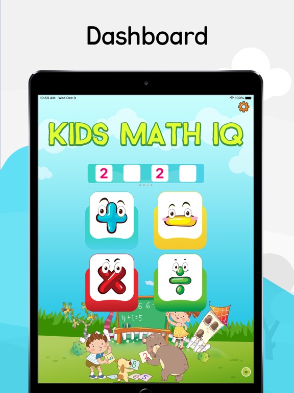 Screenshot #4 pour Kids Math IQ