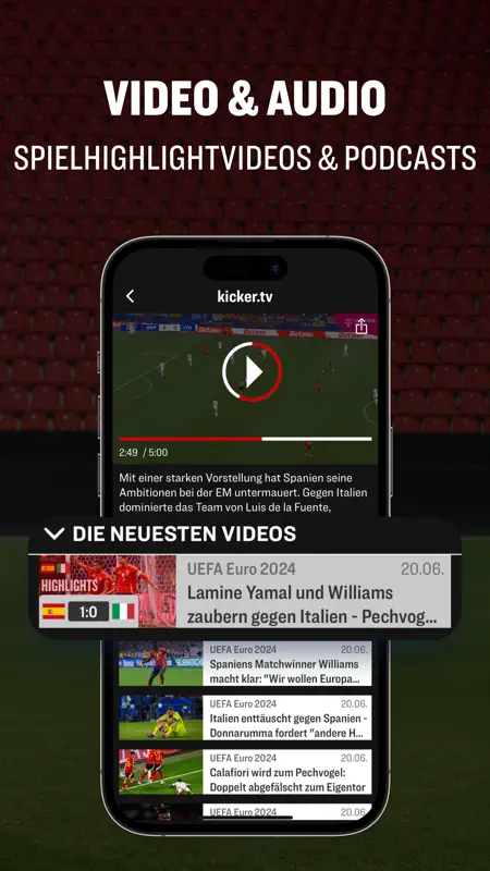 kicker Fußball News screenshot 7 of 10