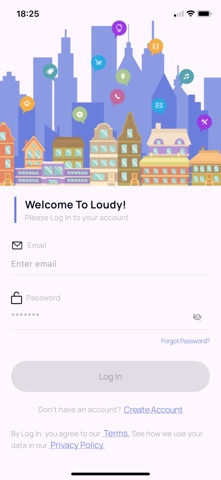 Loudy screenshot