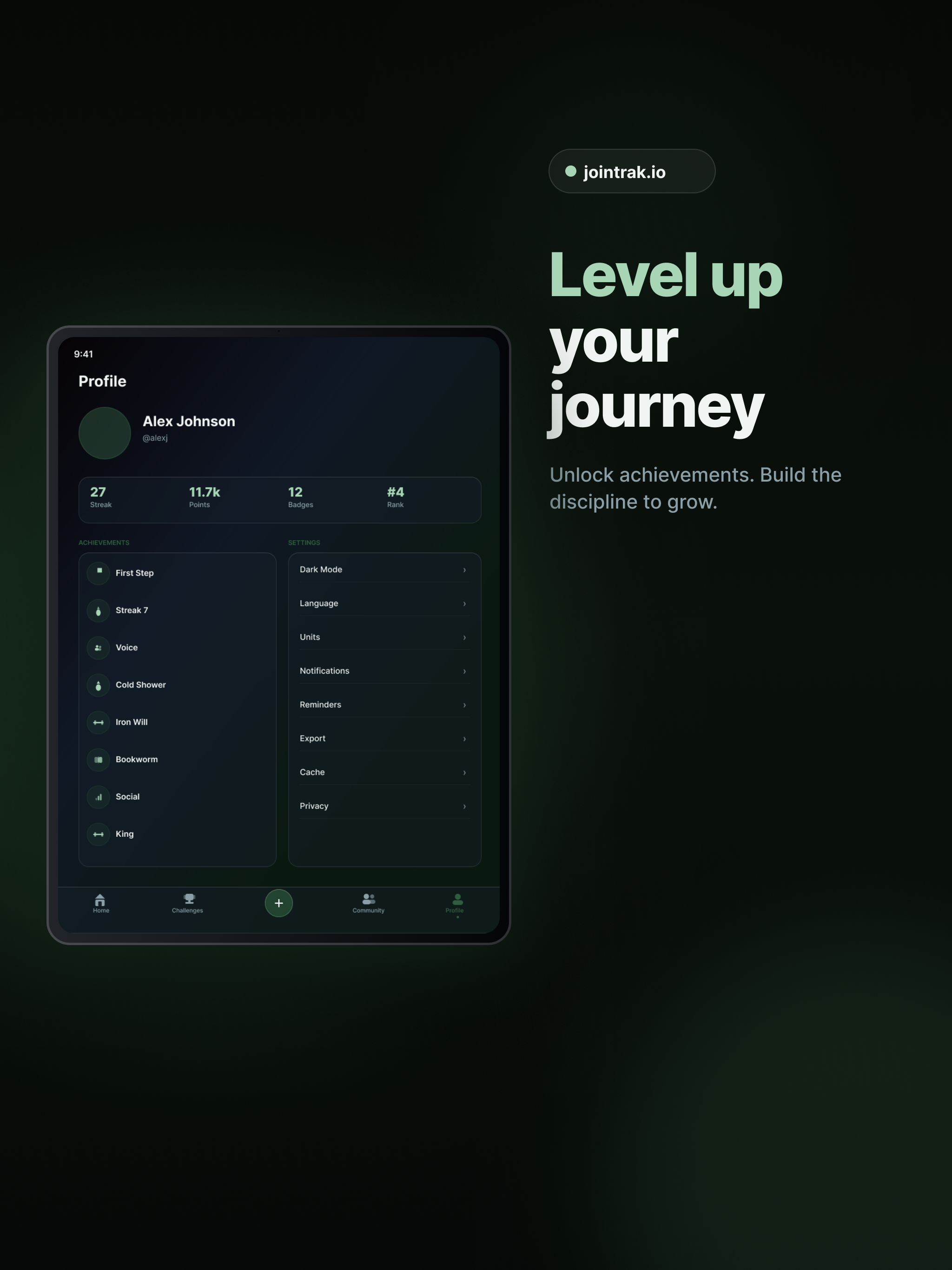 Trak - Wellness Gamified