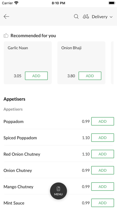 Bombay Hut Liverpool Screenshot