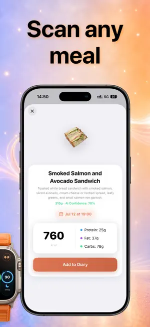 Nuely: Calorie & Health Coach screenshot 2
