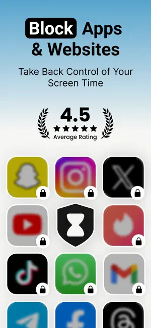 Regain: Screen Time Control screenshot 1