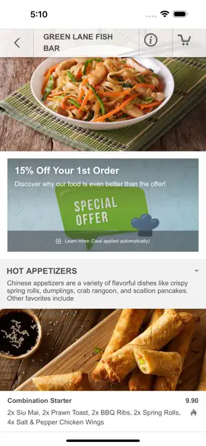Green Lane Fish Bar screenshot 2